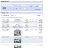 Tablet Screenshot of marina-guide.yachtcharterfinder.com